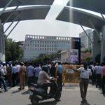 DLF Taxi Driver Suicide Protest (2)