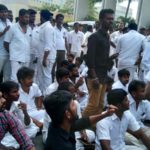 DLF Taxi Driver Suicide Protest (3)