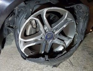Car-Tyre-puncture
