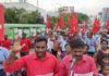 labour laws in india is destroyed by modi government ndlf protest