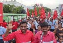 labour laws in india is destroyed by modi government ndlf protest