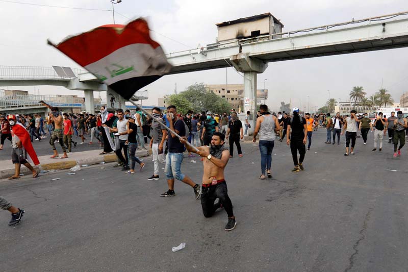 Mass Protest Iraq
