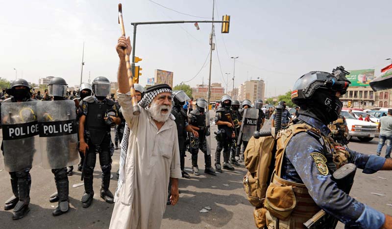 Mass Protest Iraq