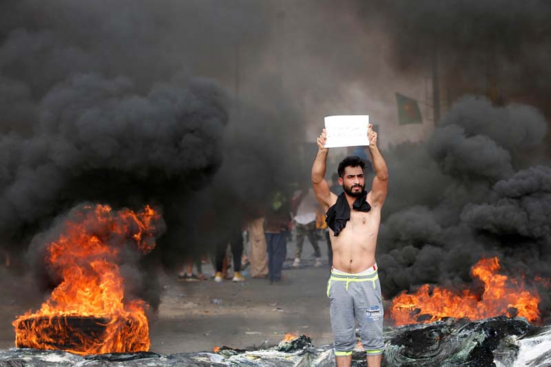 Mass Protest Iraq