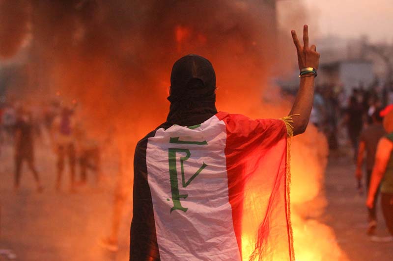 IRAQ-POLITICS-DEMONSTRATION