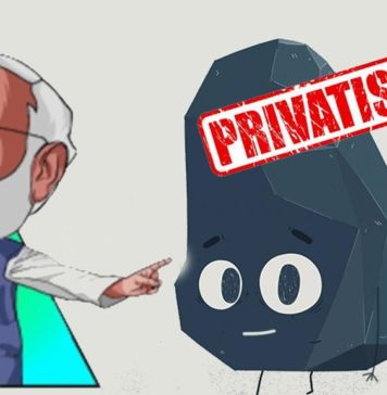 நிலக்கரி வயல்களை கார்ப்பரேட் கொள்ளைக்கு வாரிக் கொடுக்கும் மோடி அரசு !