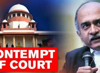 பிரசாந்த் பூஷனையும், டிவிட்டரையும் மிரட்டும் உச்சநீதிமன்றம் !