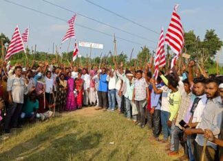 மேற்கு சிங்பூமில் ஜார்க்கண்ட் அரசை எதிர்த்து பழங்குடிகள் போராட்டம்!