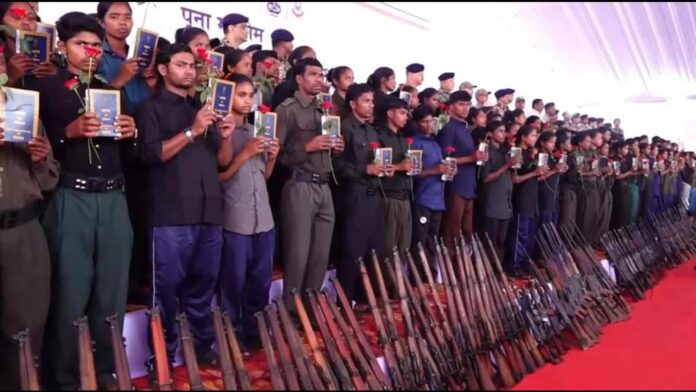 210-Maoists-surrender-in-Chhattisgarh-Oct-17-2025