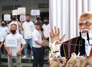 மணிப்பூர் மக்களால் புறக்கணிக்கப்பட்ட மோடி!