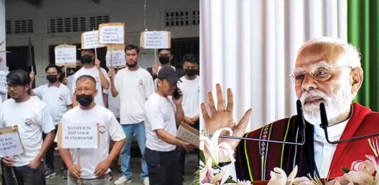 மணிப்பூர் மக்களால் புறக்கணிக்கப்பட்ட மோடி!