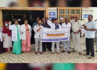 தமிழ்நாடு: ஆட்குறைப்பை எதிர்த்து அரசு மருத்துவர்கள் போராட்டம்
