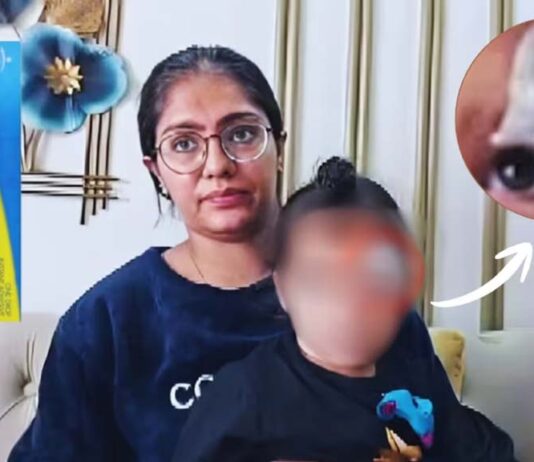 உ.பி. குழந்தையின் வெட்டுக் காயத்திற்கு ஃபெவி-குவிக் தடவிய கொடூரம்!