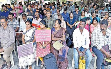 அரசு உதவிபெறும் கல்லூரி ஆசிரியர்களின் காத்திருப்புப் போராட்டம் வெல்லட்டும்!