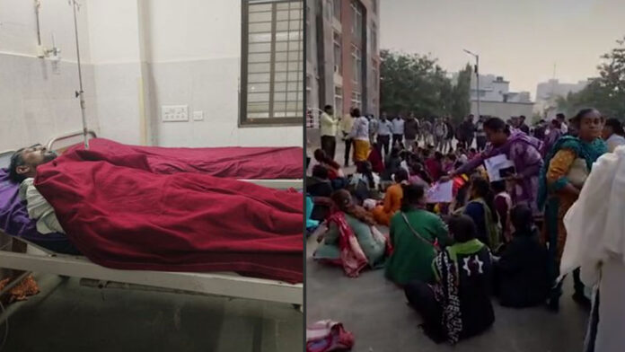 Ahmadabad-BLOs-Stage-protest