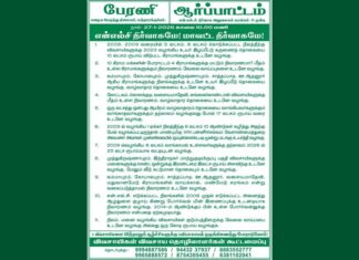 ஜன. 27: என்.எல்.சி. நிர்வாகத்திற்கு எதிராக பேரணி | ஆர்ப்பாட்டம்