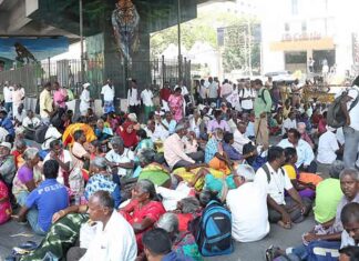 போராடிய மாற்றுத்திறனாளிகள் மீது தாக்குதல் நடத்திய தி.மு.க. அரசு!