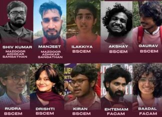 செயற்பாட்டாளர்களை கடத்தி வன்கொடுமைக்கு உள்ளாக்கிய டெல்லி போலீசு
