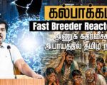 கல்பாக்கம் மாதிரி வேக ஈனுலை: அணுக் கதிர்வீச்சு அபாயத்தில் தமிழ்நாடு!