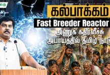 கல்பாக்கம் மாதிரி வேக ஈனுலை: அணுக் கதிர்வீச்சு அபாயத்தில் தமிழ்நாடு!