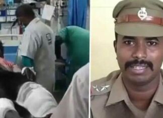 சாதிய வன்மத்தால் பனையேறும் தொழிலாளியைத் துப்பாக்கியால் சுட்ட போலீசு!