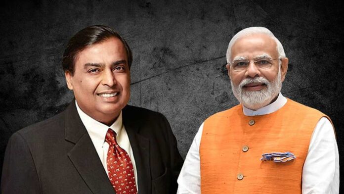 Mukesh-Ambani-Narendra-Modi