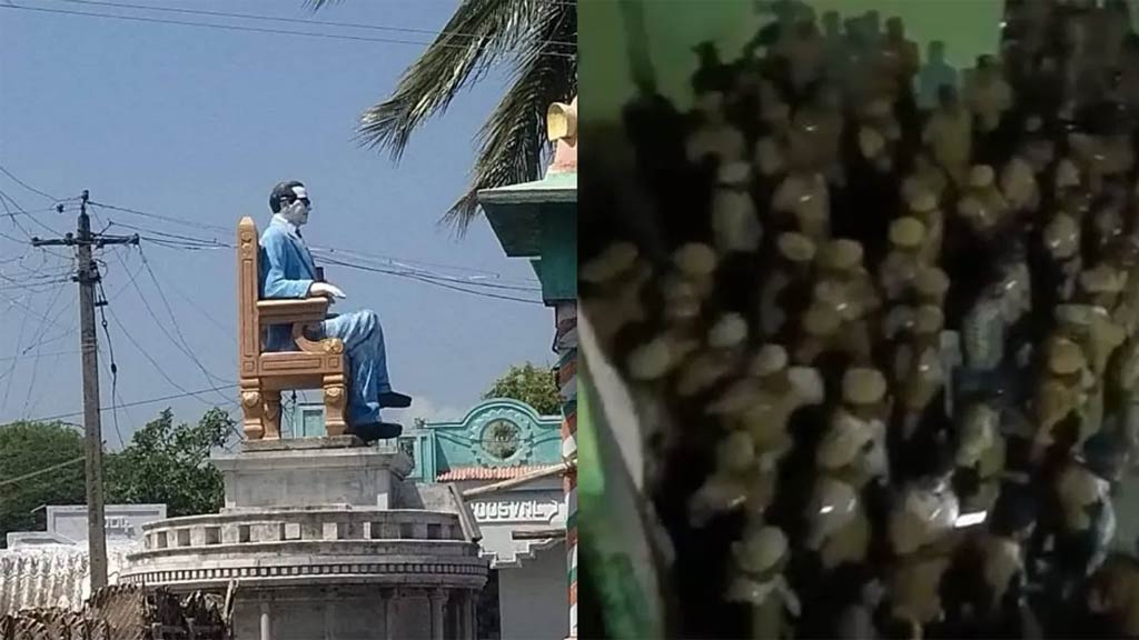 Ambedkar-statue-Salem-Othiyathur-Gangavalli