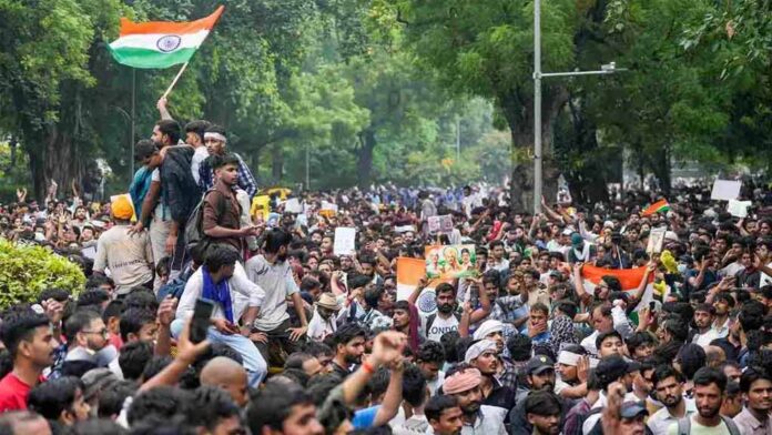 Jantar-Mantar-protest-against-NEET