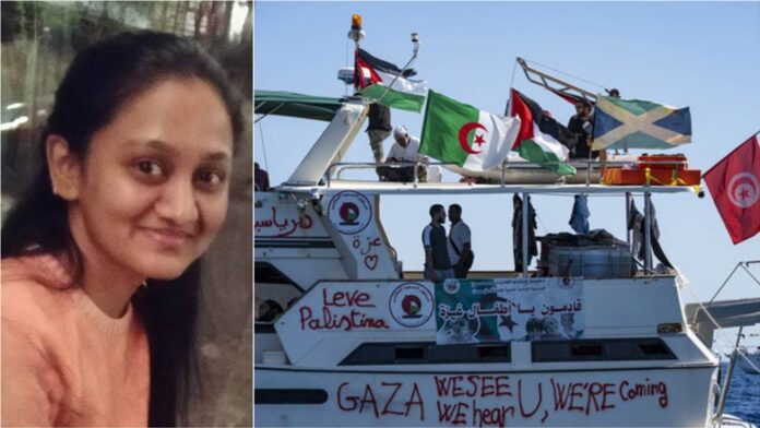 Nikita-Naidu-Sumud-flotilla-Gaza-Palestine