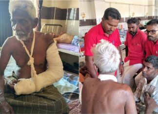 தென்மாவட்டங்களில் தொடரும் சாதிய வன்முறைகள்: தூத்துக்குடி ஆழ்வார்கற்குளம் – முதியவர் மீது சாதிவெறித் தாக்குதல்