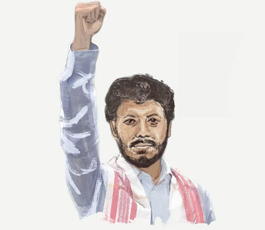 அசாம்: பழங்குடியின ஆர்வலர் டோலியை கைது செய்து ஒடுக்கும் பாசிச பா.ஜ.க. அரசு!