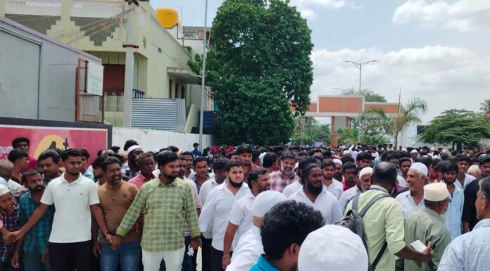 திருப்பத்தூர் – ஆம்பூர்: உழைக்கும் மக்களின் குடியிருப்புகளை சர்வாதிகாரமாக அகற்ற எத்தனிக்கும் நீர்வளத்துறை